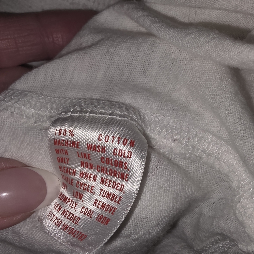 Mossimo Supply Co. White Button Down Shirt - Picture 3 of 3